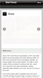 Mobile Screenshot of eriefence.com